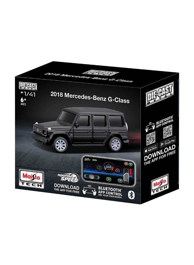 Maisto مايستو مرسيدس-بنز G-Class سيارة RC مصنوعة من المعدن بتقنية البلوتوث (11 سم، 1:41) - Image 5
