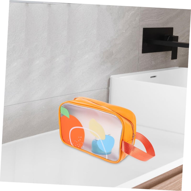 2pcs Hanging Travel Toiletry Bag Portable Cosmetic Organizer For Women Essentials - Image 4