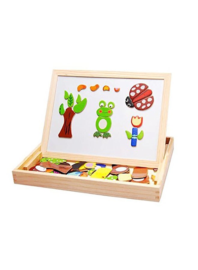 Magnetic Animal Puzzle Activity Board for Kids Educational Playset - Image 5