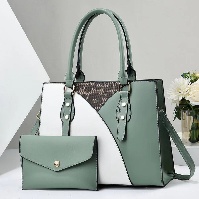 Trendy Color-Blocked Mother-Daughter Bags, Elegant Shoulder And Crossbody Handbags For Women, Factory High-End Ladies' Bags For Sales - Image 4
