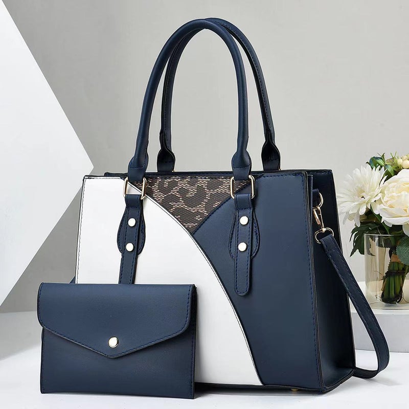 Trendy Color-Blocked Mother-Daughter Bags, Elegant Shoulder And Crossbody Handbags For Women, Factory High-End Ladies' Bags For Sales - Image 5