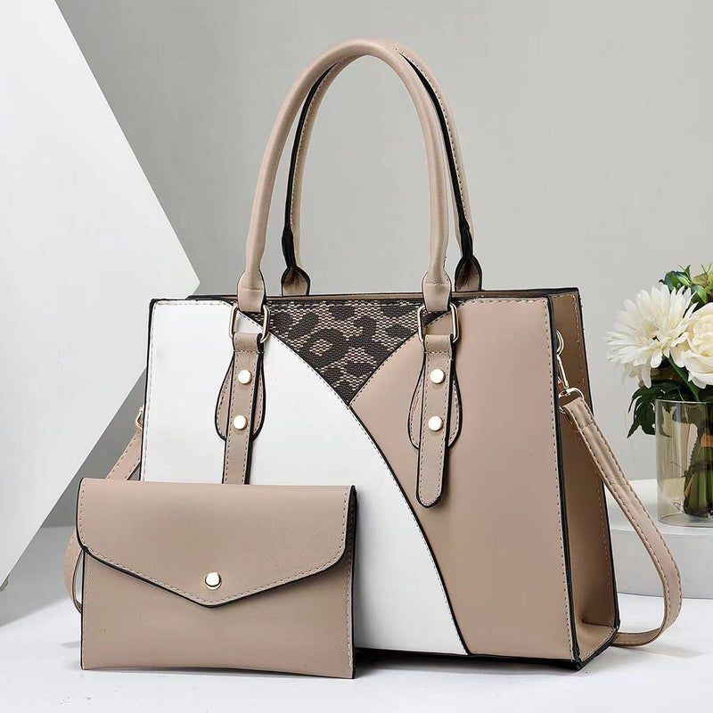 Trendy Color-Blocked Mother-Daughter Bags, Elegant Shoulder And Crossbody Handbags For Women, Factory High-End Ladies' Bags For Sales - Image 1