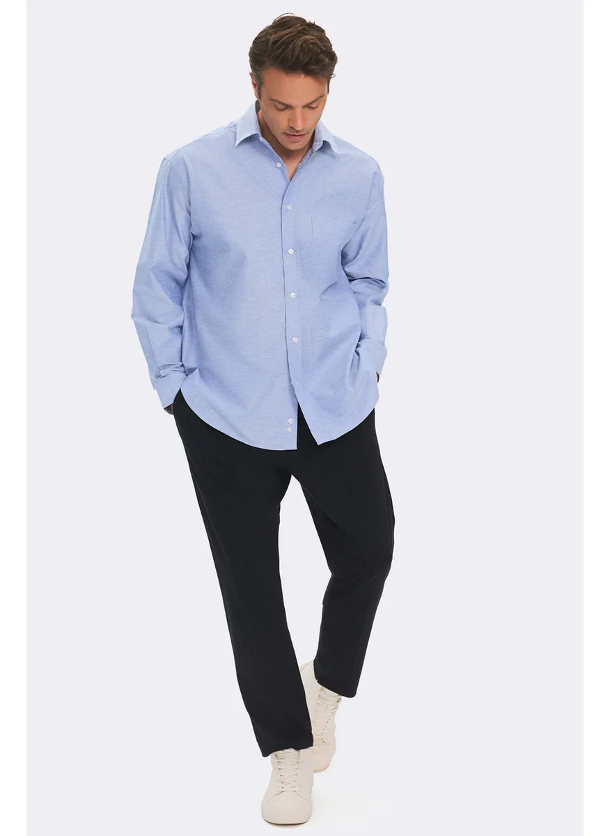 JUNE Exclusive Men's Oversize Linen Blend Shirt