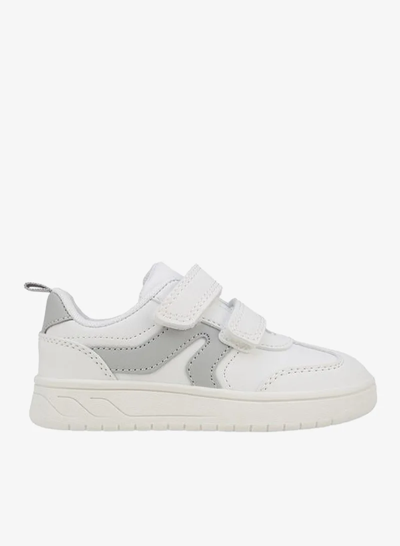 جونيورز Boys Hook & Loop Ankle School Sneakers