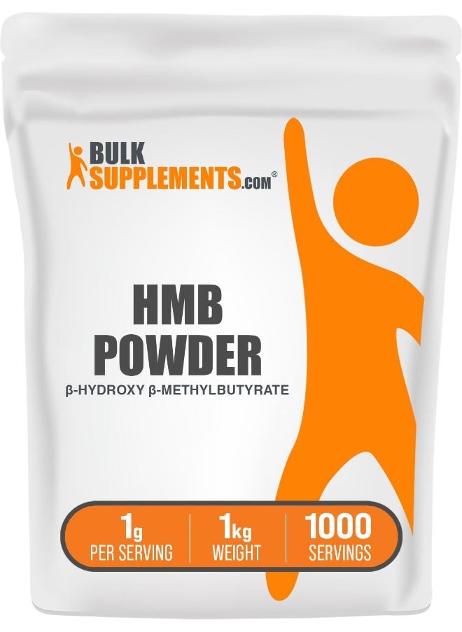 BulkSupplements Pure Hmb Powder (1 Kilogramme)  - Image 1