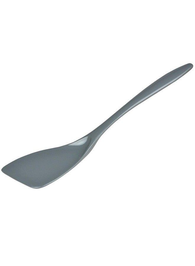 Hutzler 12-1/2 Inch Melamine Turner, Steel Gray