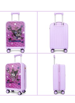 GoldenLike Kids' Luggage,20" Children Travel Suitcase with 3D Transform Pattern Sticker,Kids Carry On Luggage Cute Toddler Suitcase Travel Luggage,Hardside Rolling Suitcase Child Trolley Case for Toddlers Boys Girls  - Image 5