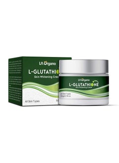 LA Organo L-Glutathione Cream For Skin Whitening, Reduces Dark Spots And Skin Ageing With Vitamin C, 50Gm  - Image 1