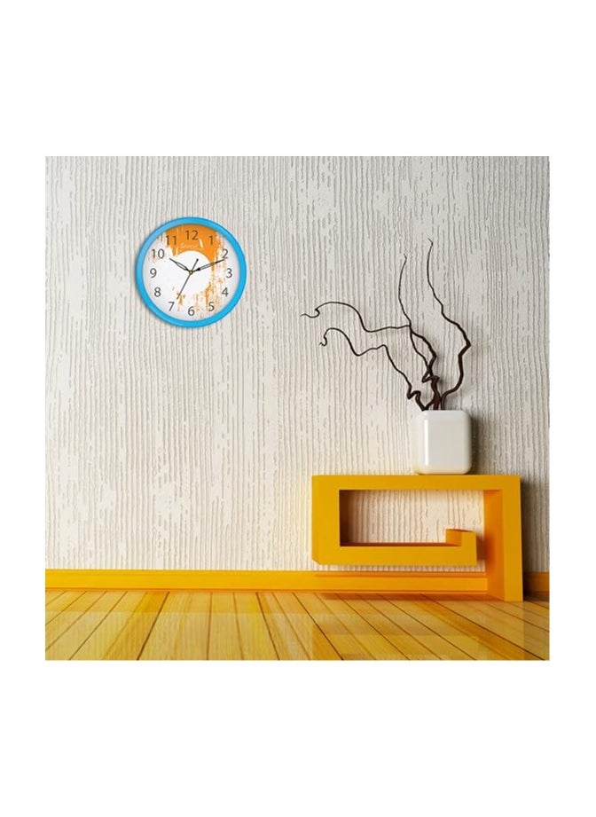 Story At Home Plastic Round Wall Clock, Light Blue, 25 cm X 25 cm X 4 cm - pzsku/ZA4525723D83849CF43C8Z/45/_/1735368659/71190039-e9e4-47c3-9a29-5f45b8d9cb7b