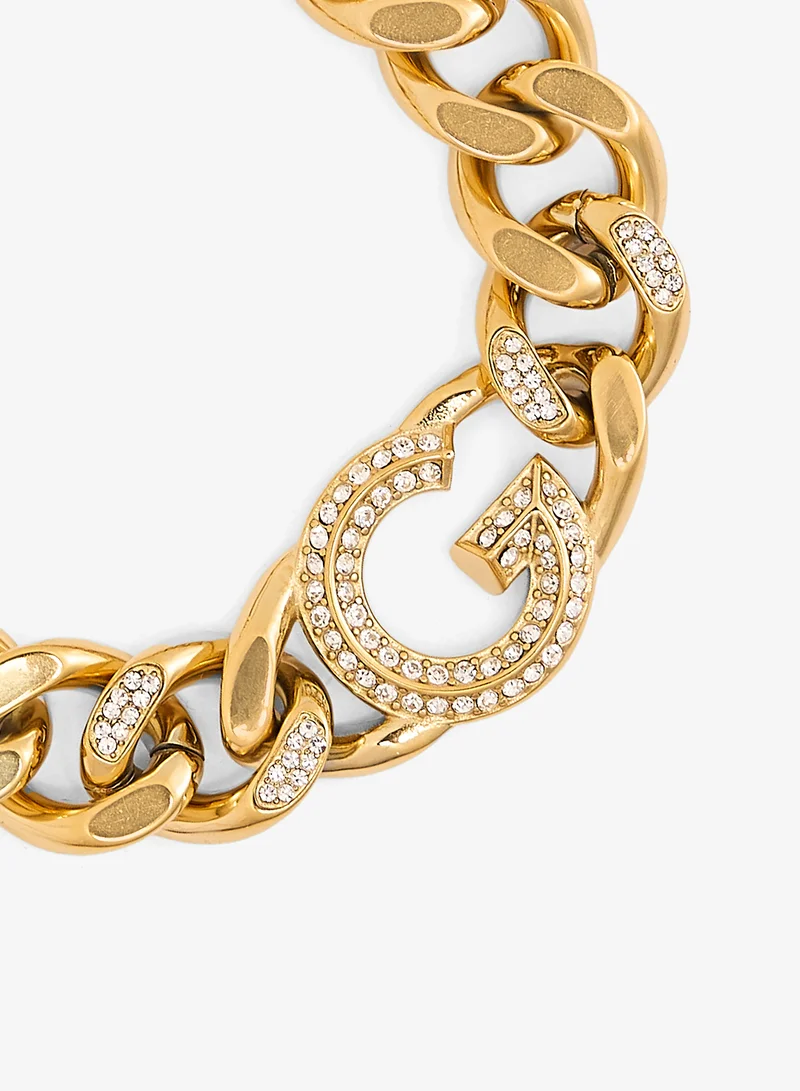 GUESS G Crystal Logo Bracelet