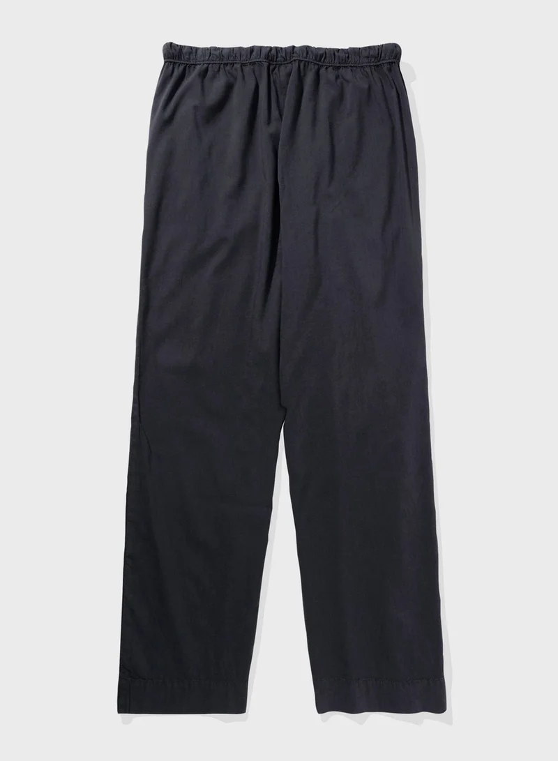 American Eagle Drawstring Wide Leg High Waist Pants