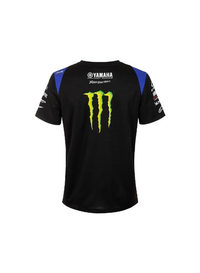 VR46 Men s Replica Yamaha Monster Team 2022 T-Shirt - Image 2