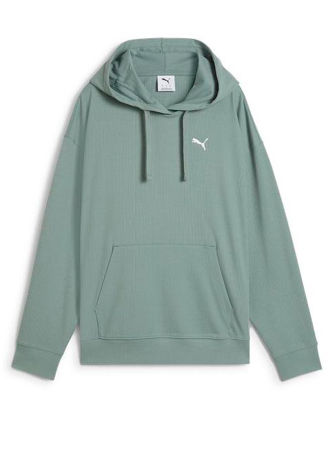 PUMA - Essential Elevated Ribbed Hoodie - Image 1