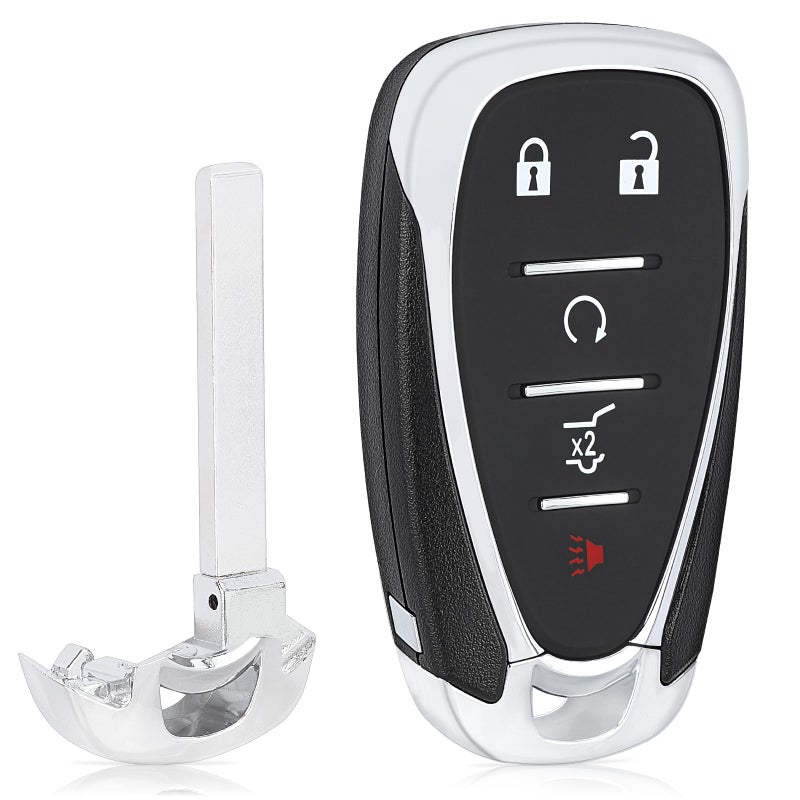 Keyecu Replacement Smart Remote Car Key Fob for Chevy Chevrolet Equinox 2018 2019 2020 2021 2022 2023 2024 HYQ4AA HYQ4AS 1551A4AS 315MHz ID46Chip 5 Buttons