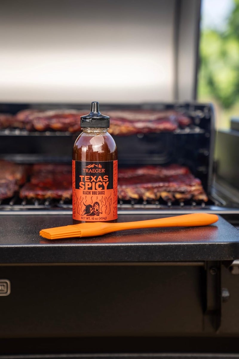Traeger Grills Texas Spicy Blazin' BBQ Sauce - 16 oz Squeeze Bottle - Image 5