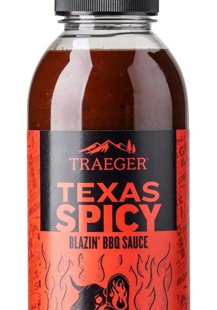 Traeger Grills Texas Spicy Blazin' BBQ Sauce - 16 oz Squeeze Bottle - Image 1