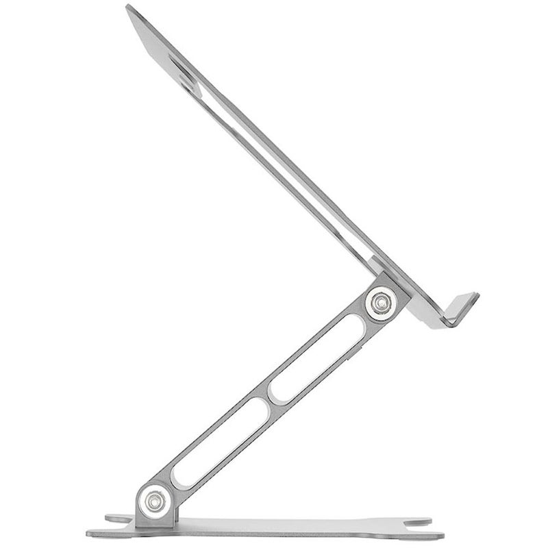 Krevia Aluminum Alloy Metal Foldable Laptop Stand Ergonomic Design Laptop Holder with Large Hollow Cooling Universal Compatible Notebook Holder Stand for Laptop Tablets Phones Multicolor - Image 5
