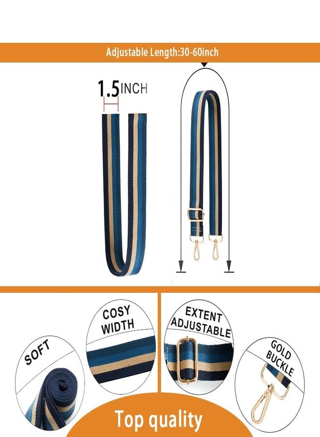 Styzere Adjustable Purse Strap Replacement for Women, 1.5" Wide Crossbody Shoulder Strap Bag Strap Boho Handbag Strap (Design J) - Image 5