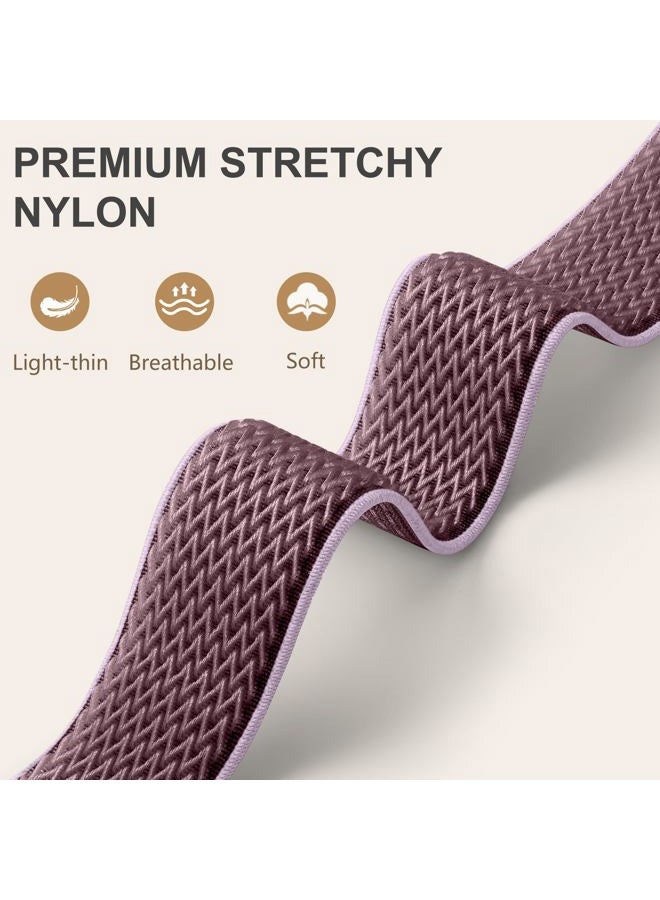 Lerobo 6 Pack Stretchy Braided Bands Compatible with Apple Watch Band 38mm 40mm 41mm 42mm 44mm 45mm 46mm Women Men Elastic Nylon Solo Loop Sport Strap for iWatch Series 10 9 8 7 6 5 4 3 2 1 SE Ultra 2 - Image 2