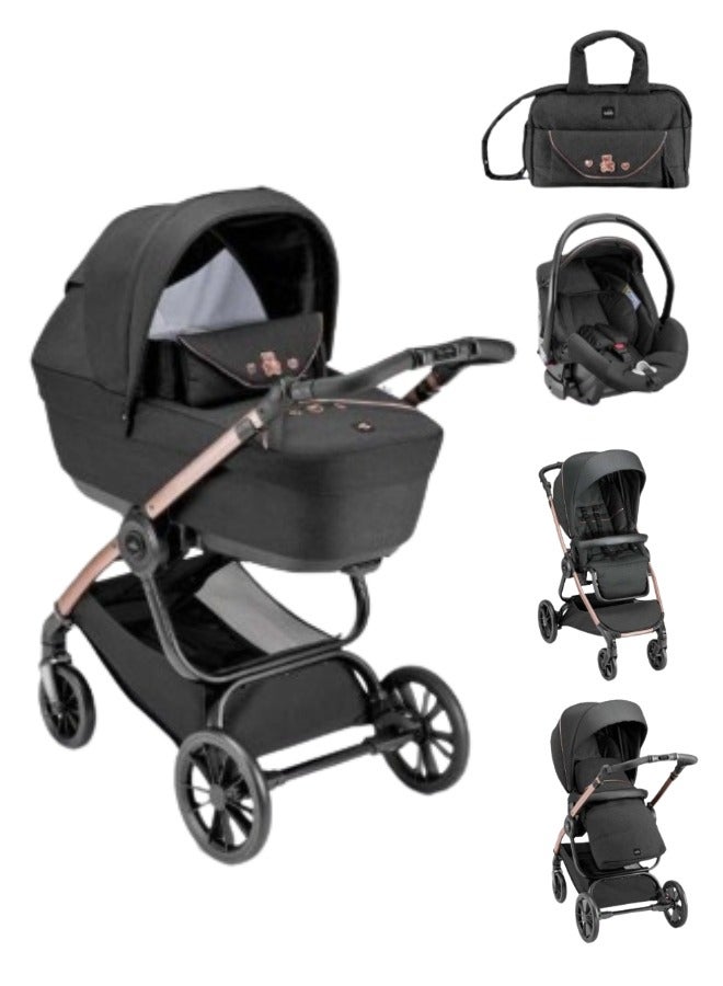 cam Very Spacious Super Compact And Lightweight Baby Travel System With Rocking Function And Aluminium Frame - Image 1
