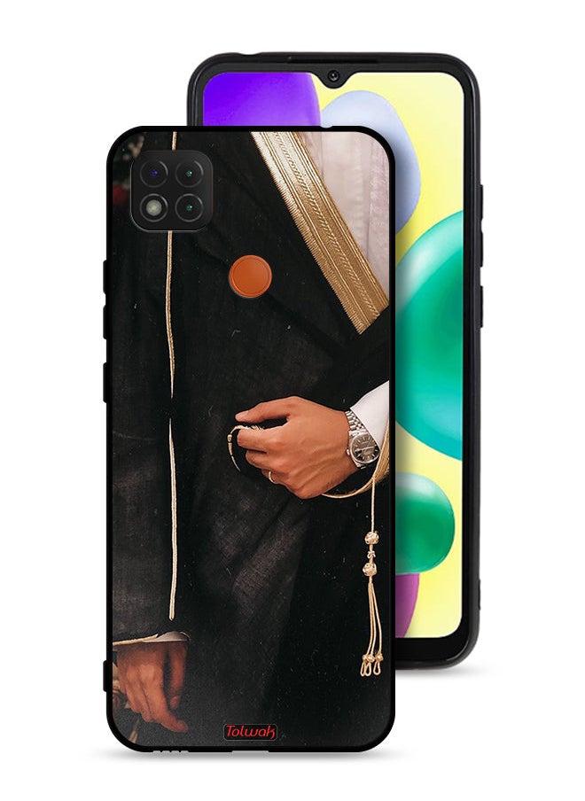 Tolwak Xiaomi Redmi 9C Protective Case Cover Arab Style  - Image 1