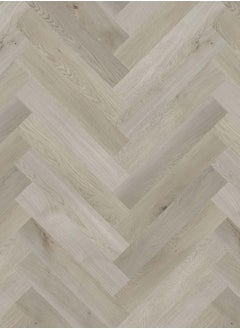 Suntecwood Suntecwood SPC Rigid Core Luxury Vinyl Flooring 635*127 mm | Chevron Flooring|6mm Thick | 1mm IXPE Padding | Waterproof| Scratch Resistant | Comfort & Quiet | Easy Click Lock for Home | Office | Commercial Use |Solid Oak|  - Image 5