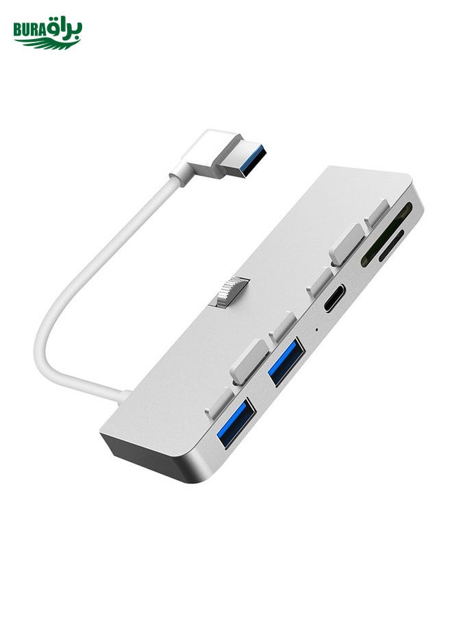 BURAQ - Rocketek For iMac Type-C / USB-C + Dual USB3.0 + SD / TF Multi-function HUB Expansion Dock - Image 1