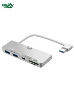 Rocketek For iMac Type-C / USB-C + Dual USB3.0 + SD / TF Multi-function HUB Expansion Dock