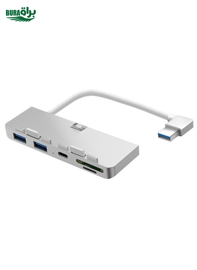 BURAQ - Rocketek For iMac Type-C / USB-C + Dual USB3.0 + SD / TF Multi-function HUB Expansion Dock - Image 1