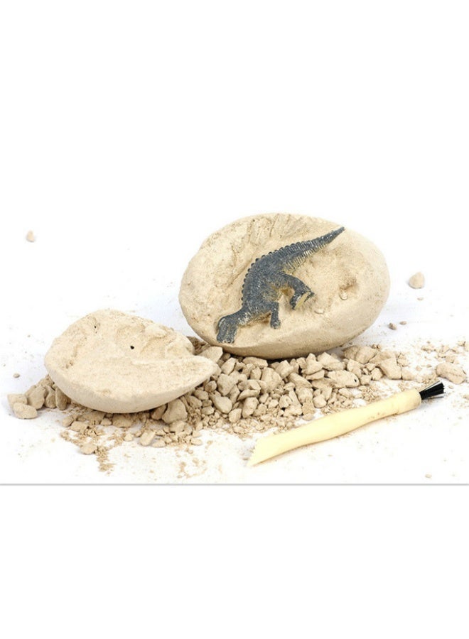 NIBEMINENT 12-Piece Dinosaur Egg Excavation Learning Toy - Image 2