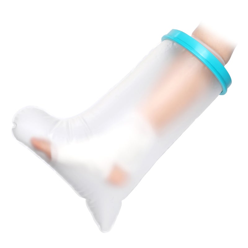 Doact Bath Protection leggings  Children's Long Legs 43cm long PP glue   silicone material (blue PVC circle) (customized packaging and shipping) - Image 5