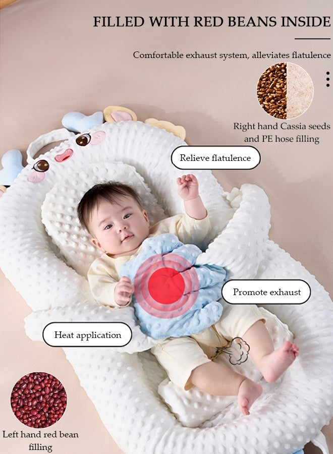 DUNISO Baby Nest Pod for Newborn 3 Modes Soothing Baby Lounger with Heatable Hands 0-12 Months Reversible Infant Sleeping Bed Portable Co-Sleeping Baby Bassinet Newborn Essentials - Image 4