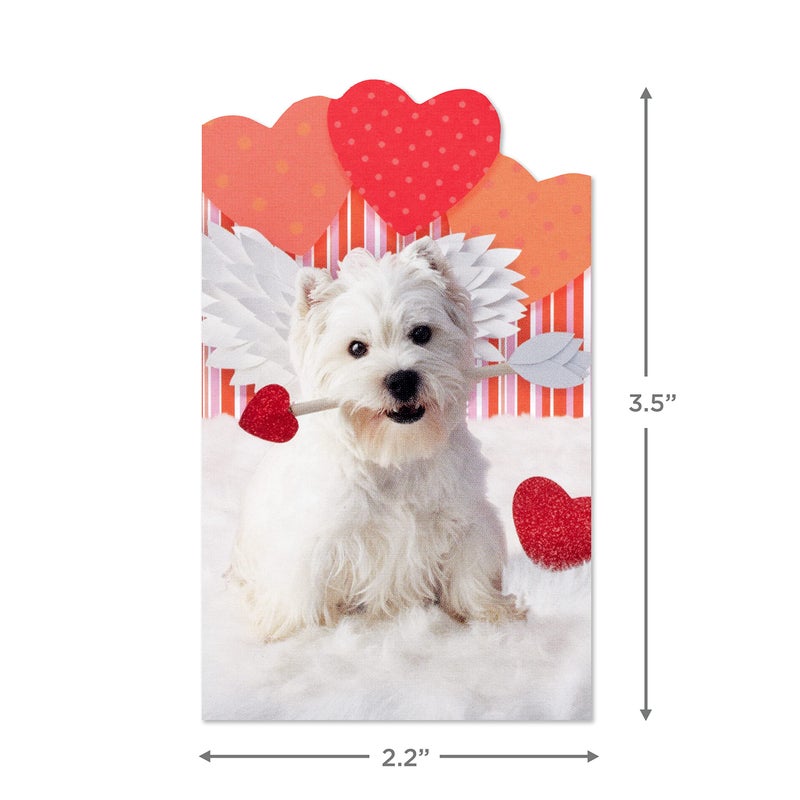 Hallmark Mini Valentines Day Cards and Stickers for Kids School, Dogs (32 Classroom Valentines with Envelopes) - Image 3