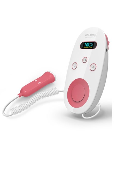 Portable Ultrasound Doppler Fetal Handheld Digital Baby Heart Rate Monitor