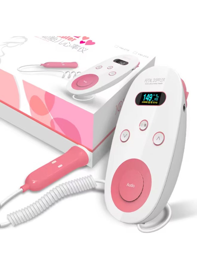 Jccgoo - Portable Ultrasound Doppler Fetal Handheld Digital Baby Heart Rate Monitor - Image 1