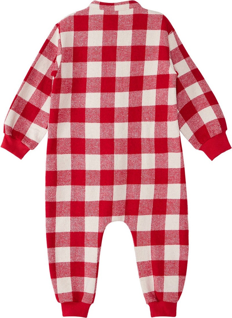 Denokids Fox Plaid Girl's Woven Overalls  - Image 5
