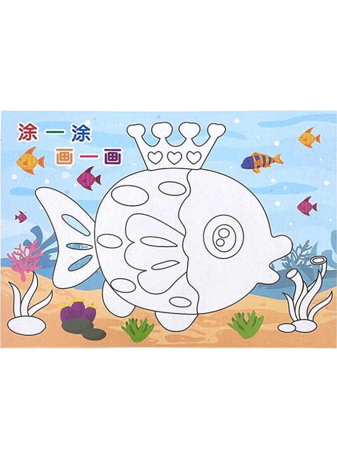 Doctor Ma Children'S Stickers, Eva Cartoon Stickers Toy, 30 Sheets, Kindergarten Diy Handmade 3D Sticker Art - Image 1