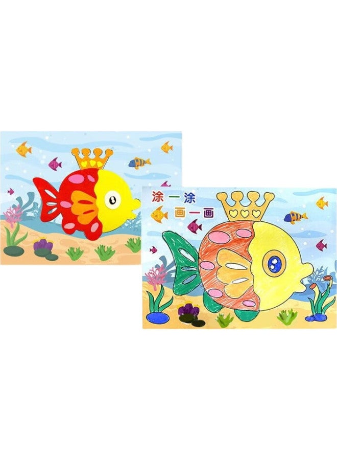 Doctor Ma Children'S Stickers, Eva Cartoon Stickers Toy, 30 Sheets, Kindergarten Diy Handmade 3D Sticker Art - Image 3