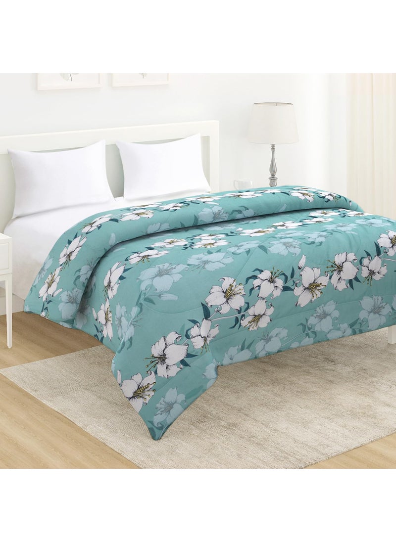 HOKIPO HOKIPO Microfiber Ultra Soft Reversible AC Comforter/Blanket for Double Bed | All Weather Duvet | 220 GSM (IN-563-D5)  - Image 1