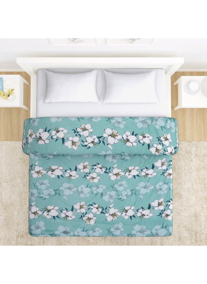 HOKIPO HOKIPO Microfiber Ultra Soft Reversible AC Comforter/Blanket for Double Bed | All Weather Duvet | 220 GSM (IN-563-D5)  - Image 2