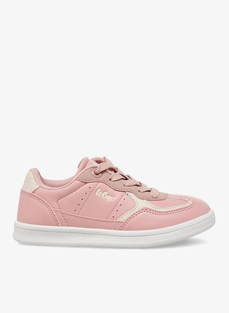 لي كوبر Girls Lace-Up Ankle School Sneakers