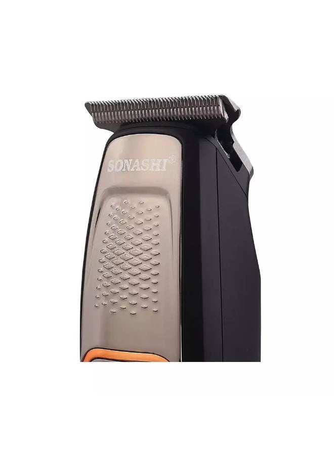 SONASHI Rechargeable Hair Clipper Cordless Use with Powerful Motor 3W- SHC-1044N Black - Image 2