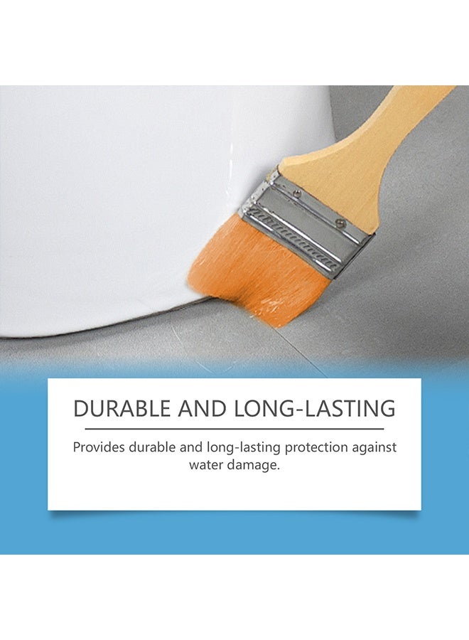 JUE FISH Transparent Sealant Waterproof Glue, Invisible Waterproof Sealant, Transparent Waterproof Coating, Invisible Agent Transparent Sealing Coating For Indoor Outdoor Use For Roof, Wall Window Sill, 150g - Image 5