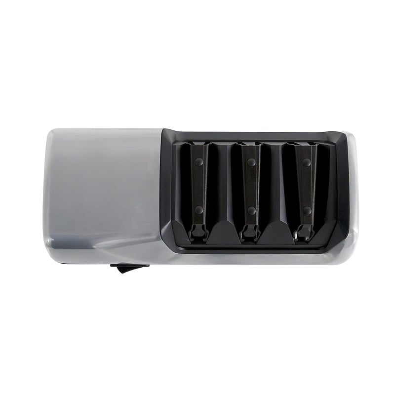 ChefsChoice Chef’sChoice 15XV Professional Electric Knife Sharpener with Durable Metal Housing & 100-Percent Diamond Abrasives and Precision Angle Guides for Straight Edge and Serrated Knives, 3-Stage, Metallic  - Image 3