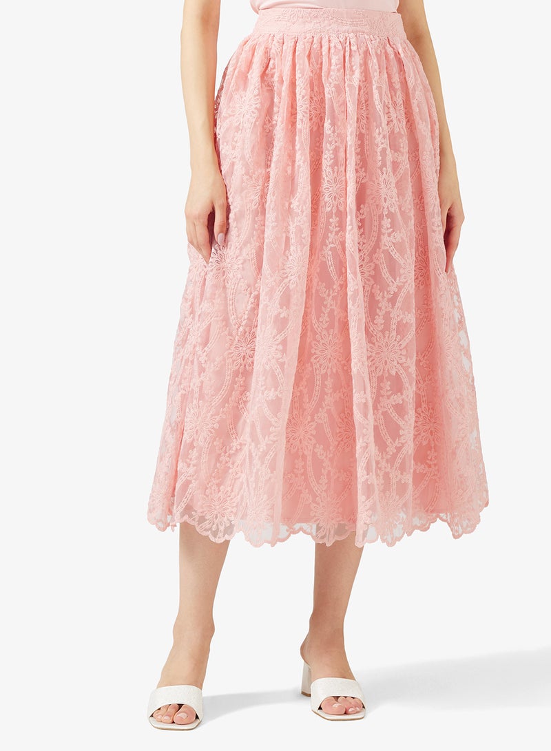 خزانة طقم بلوزة وتنورة دانتيل - Image 4