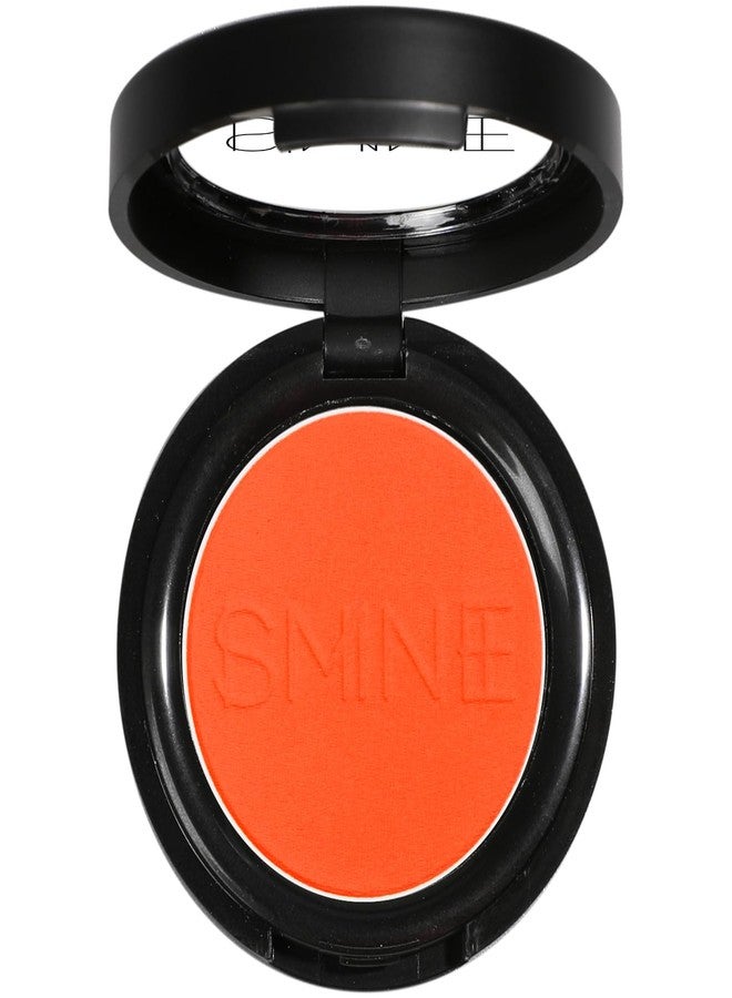 IS'MINE Single Orange Matte Eyeshadow Powder Palette High Pigment, Longwear, Intense Color Best Orange Eyeshadow - Image 1