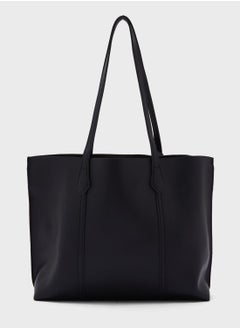 ELLA Tote Bag With Fob Detail  - Image 2