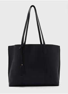 ELLA Tote Bag With Fob Detail  - Image 1