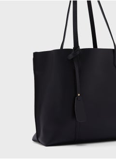ELLA Tote Bag With Fob Detail  - Image 3