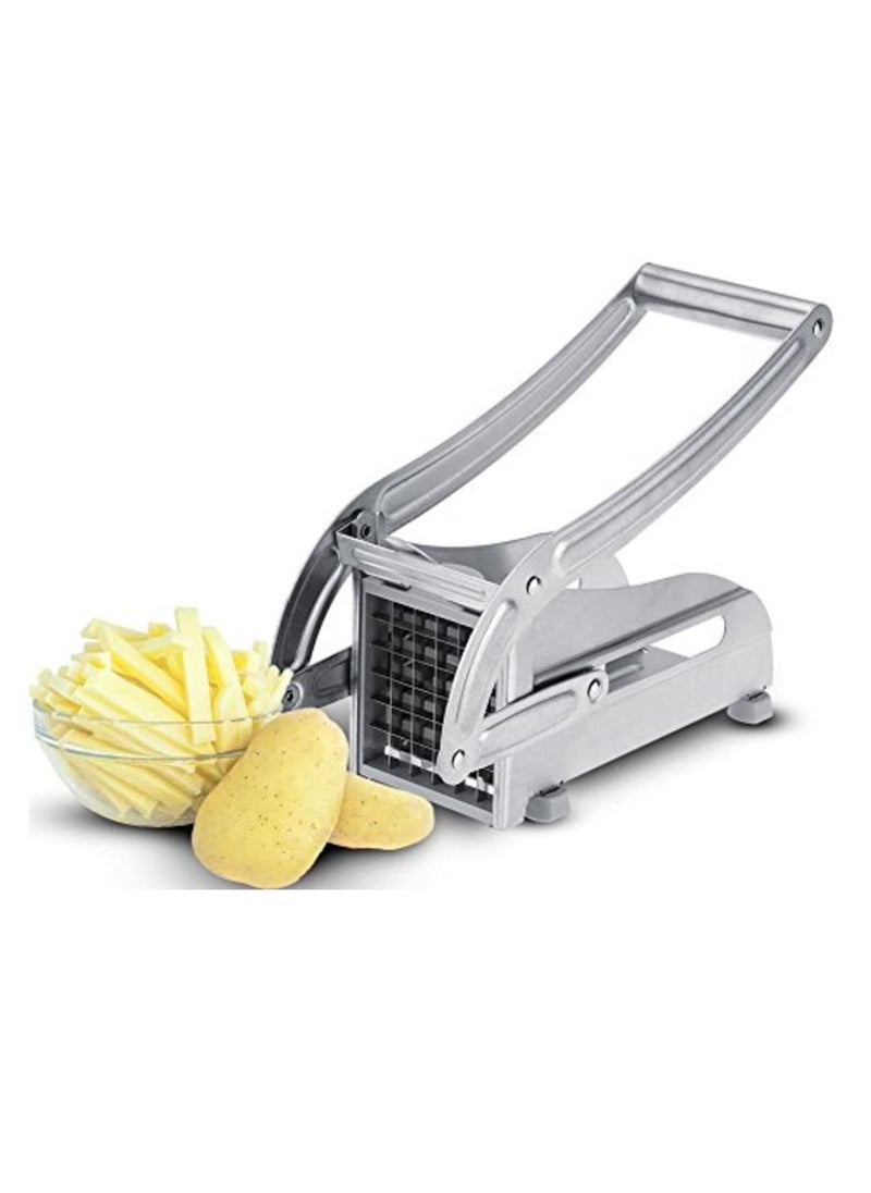 FEND Stainless Steel Potato Chipper with 2 Thickness Adjustable Blades for Carrots Apples Cucumbers Onions Veg Sticks  - Image 2